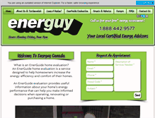 Tablet Screenshot of energuy.ca